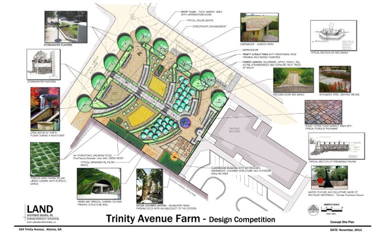 Urban Farm Concept Site Plan 10-31 Color